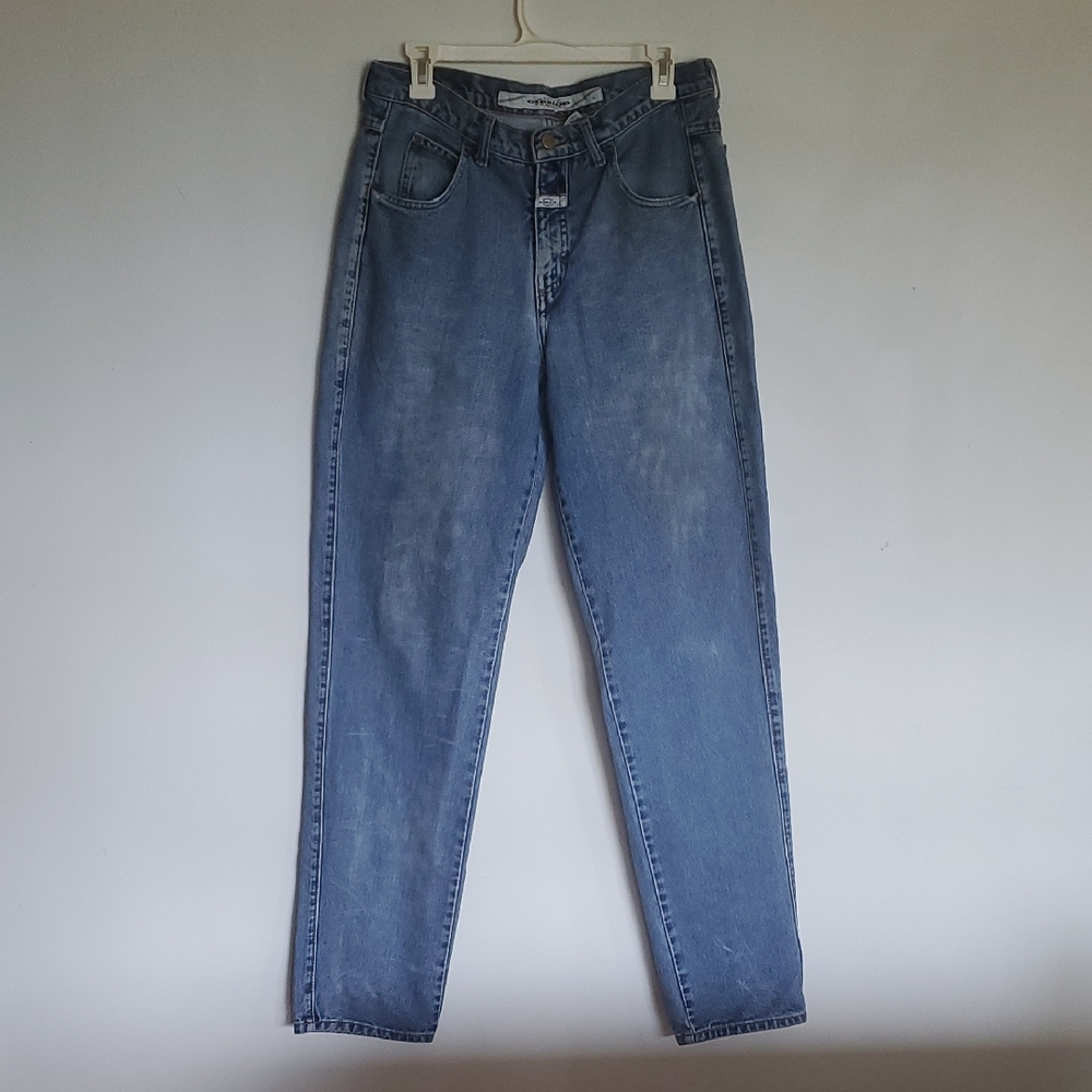 Marithe Francois Girbaud Classic 80s Mens Stonewashed Blue Jeans 32x34 Boyfriend